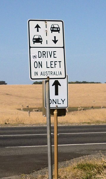 Catering for the international tourists to the Great Ocean Road