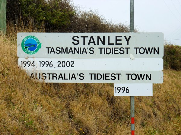 Stanley - a very tidy town