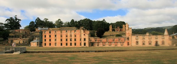Just a fraction of the Port Arthur site