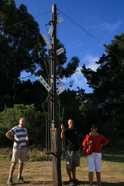 With the old semaphore system