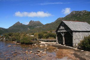 The Boathouse and Cradle Mountain