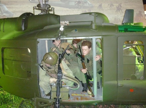Vietnam helicopter display