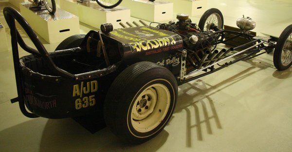 Lucky not to be dismantled - Australias first dragster
