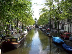 Canal in Amsterdam
