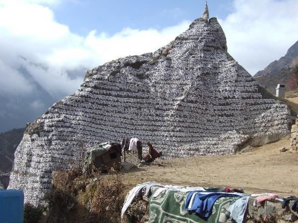 Mani Stone, near Lukla