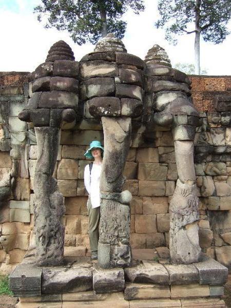 Terrace of the elephants, Angkor