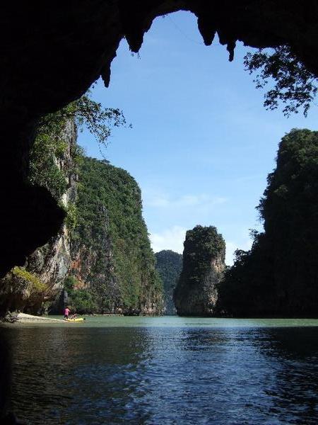 cave view, Phang Nga Bay