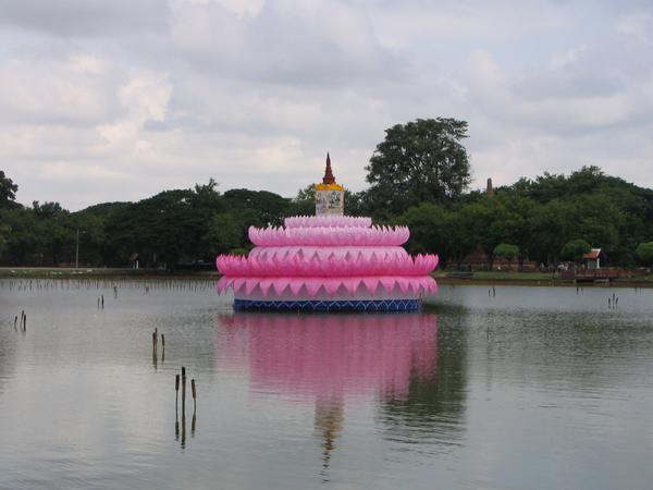 Float from the Loy Krathong festival