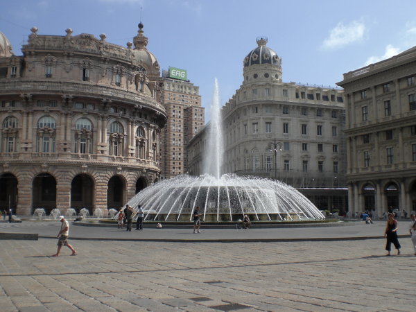 Fountain in Genoa