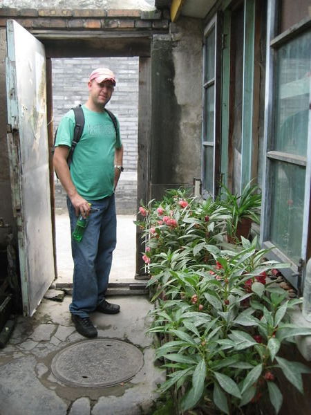 Entryway into Hutong courtyard