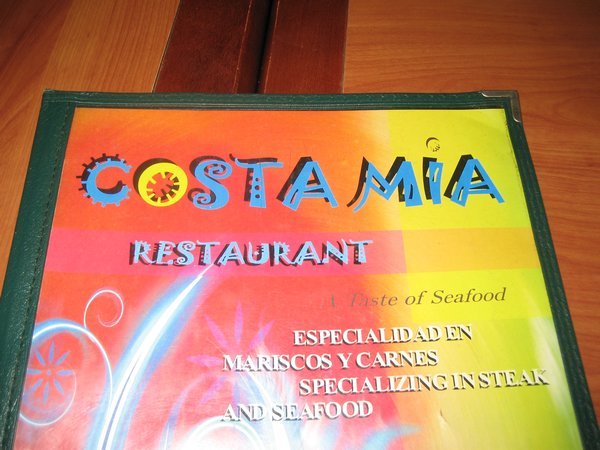 Costa Mia restaurant