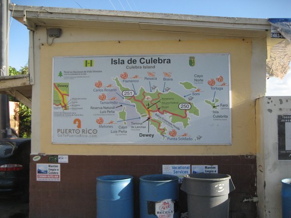 Map of Culebra