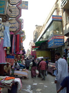 Busy streets and souks
