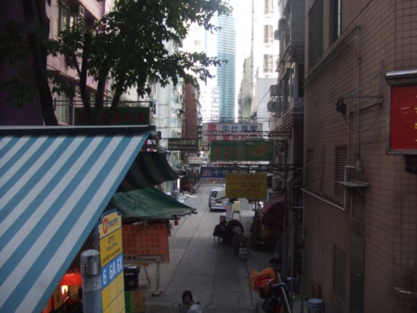 A typical HK alley