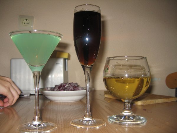 our homemade cocktails