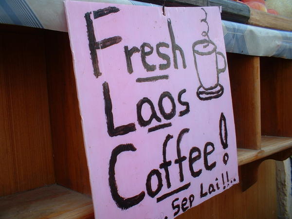 Lao Coffee, yummmm
