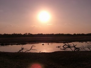 Sunset in South Luangwa National Park
