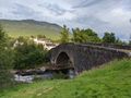 The Bridge of Orchy with Hotel behind