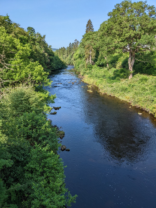 The River Oich along the GGW and Caledonian Canal