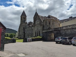 Benedictine Abbey now and upscale resort