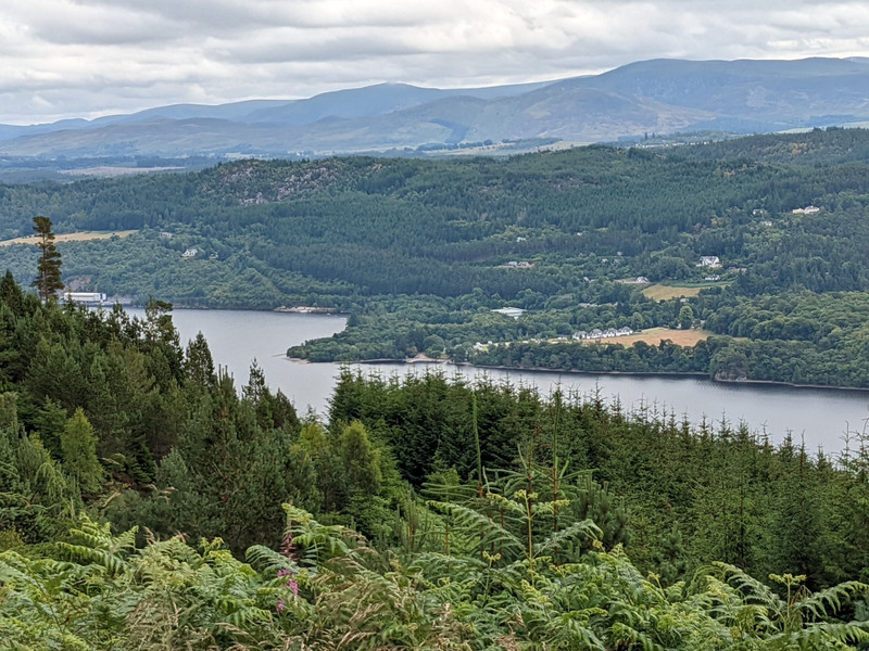 view of Loch Ness looking northeast