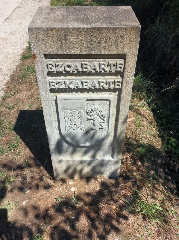 Basque stone marker