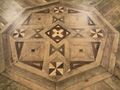Intricate floor in refectory
