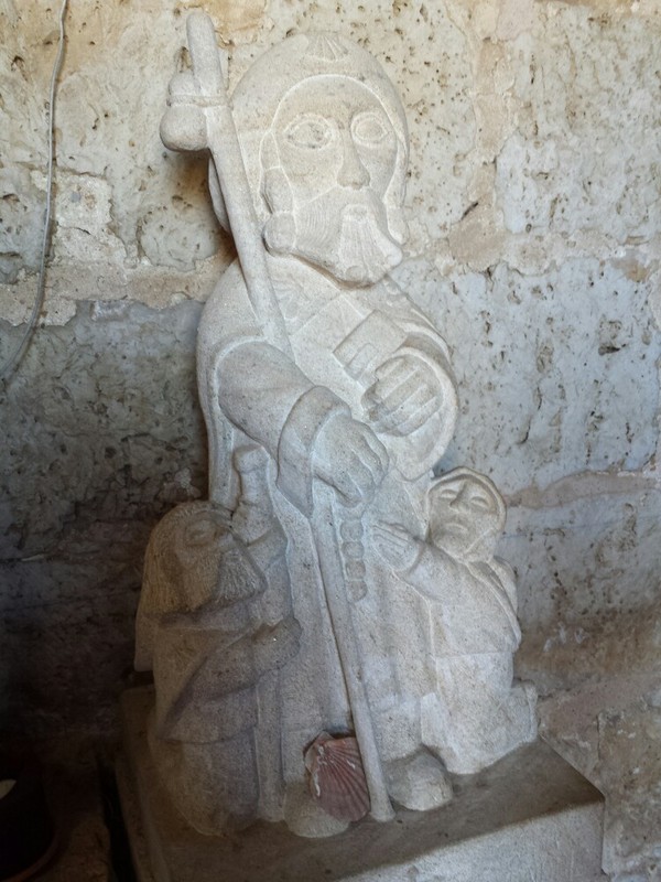 Presumed statue of San Nicolas