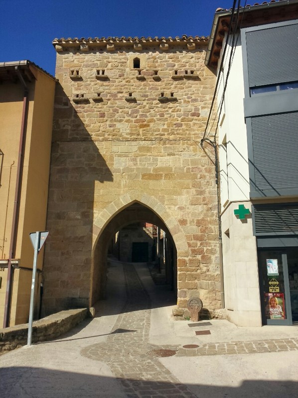 The old wall and gate