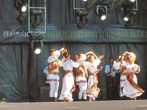 Folk Dancers from Roumanian
