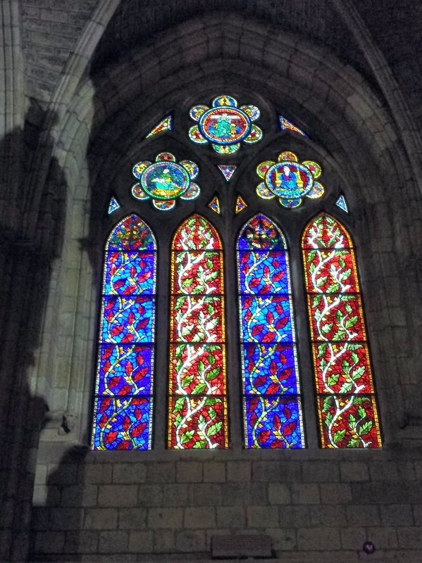 Stained glass, Leon Cathedral