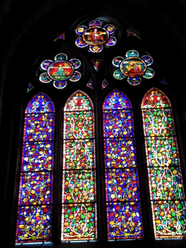 South side stained glass