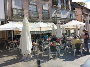 Restaurant on the Plaza in Villafranca