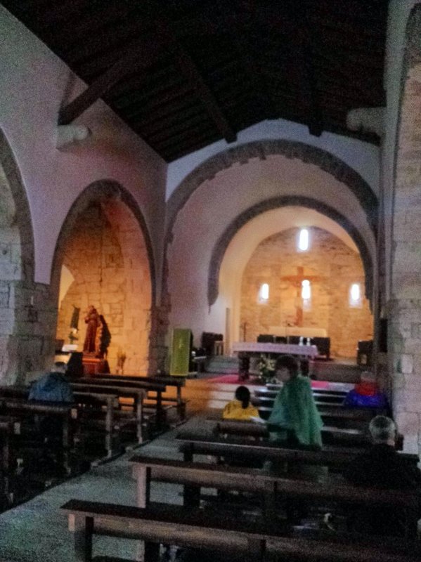 The interior of the Church