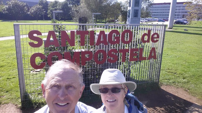 Karen and Harlan have arrived in Santiago de Compostela