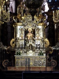 The central figure of St. James at the altar