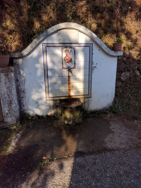 An old roadside fountain