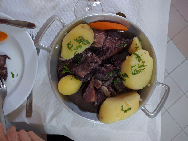 Veal and potato dinner