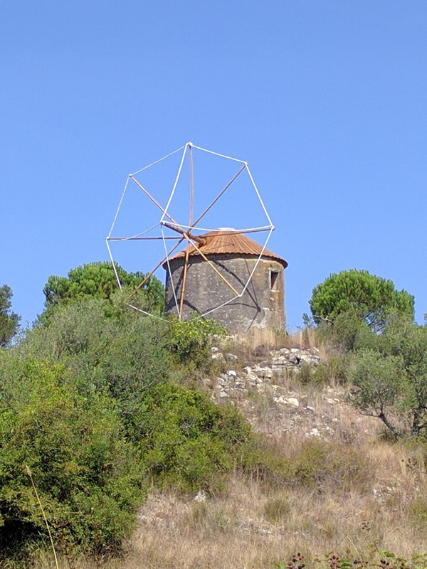 Our first wind mill - no sails
