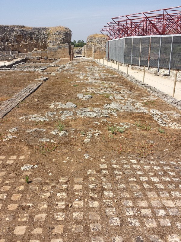 Roman road - very good condition