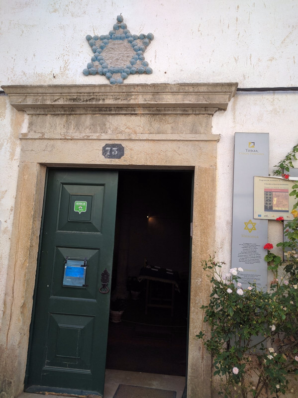 Synagogue door