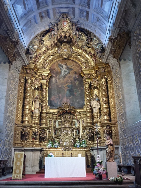 Altar in Church of the Monastery of Saint Savior  of Grijo 