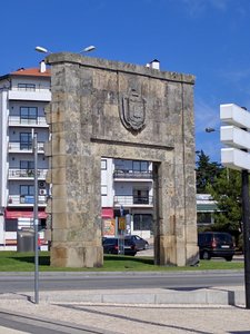 Ancient entry gate into Porto 