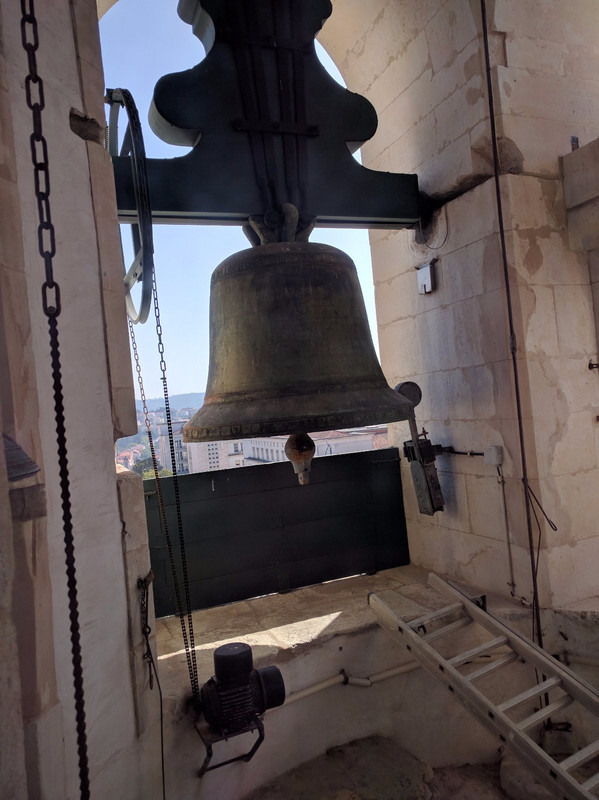 "Big goat" and "baby goat" bells in tower