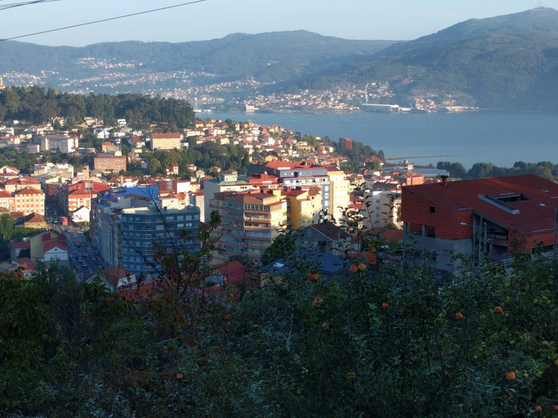 Looking across the bay, still in Vigo