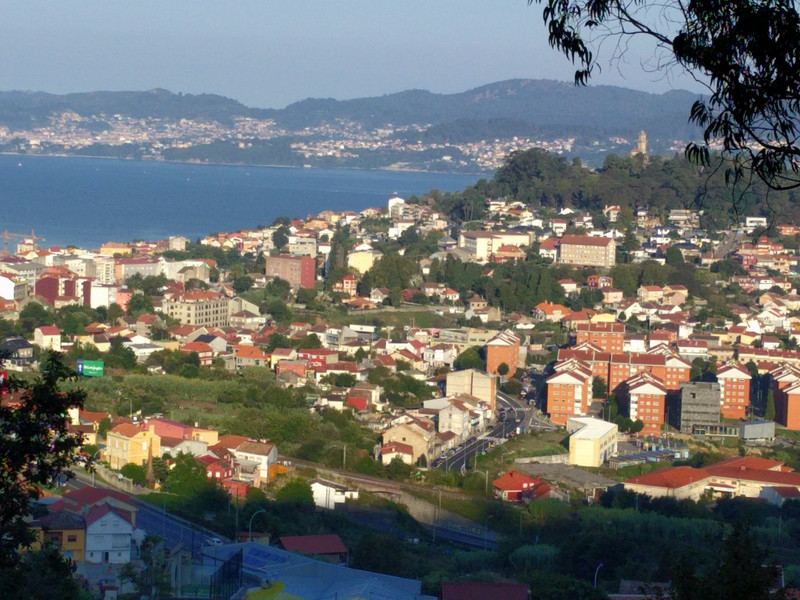 View of the city and bay as the sunlight of morning increases