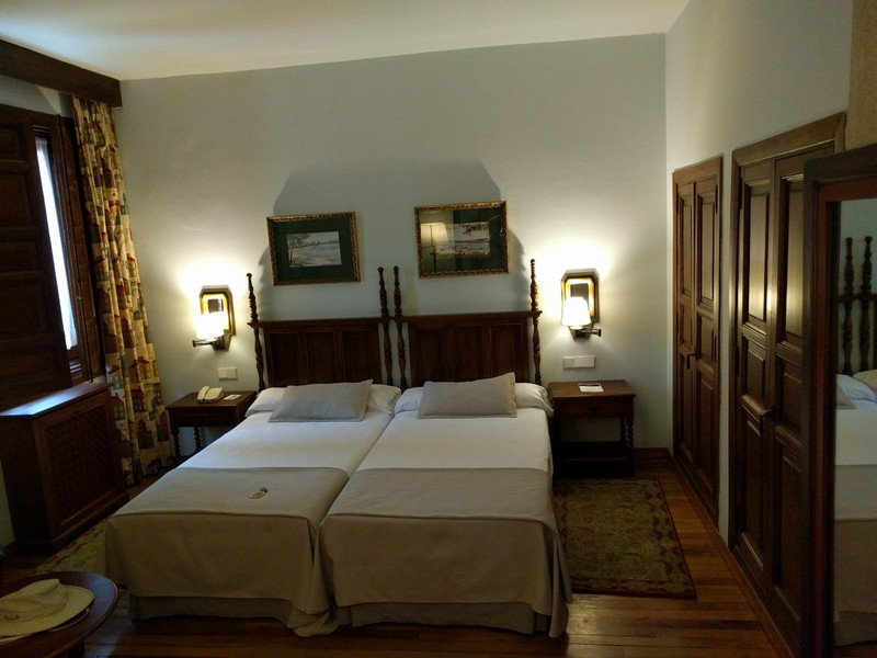 Our room in the Parador