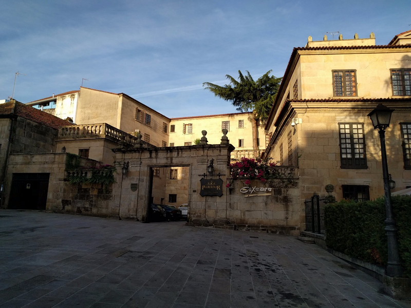 The wide view of the parador