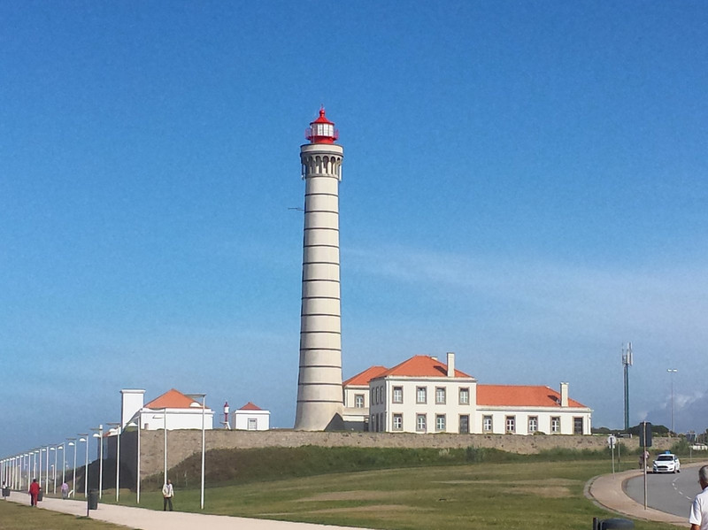Lighthouse ( faro) a beacon for pilgrims