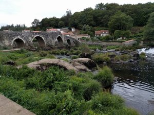 Our bridge to the other side. Still another Medieval stone arch bridge